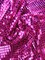 1 Yard Shiny Fuchsia Square Foil Sequin Mesh Fabric For Dance Costumes Crafts Backdrops 42″ Wide